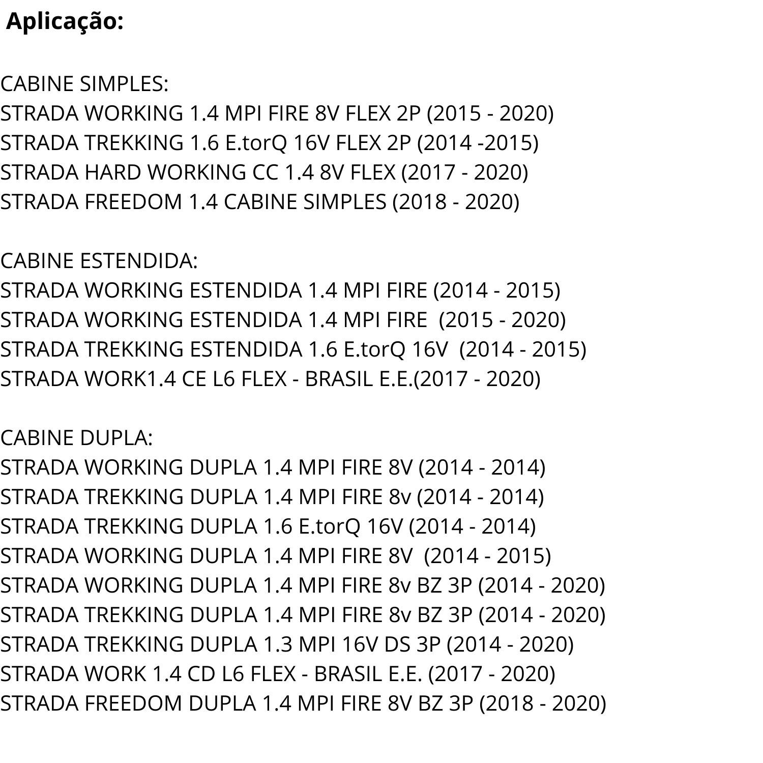 Moldura Superior Friso Tampa Traseira FiatStrada 2014 A 2020 - Imagem 3