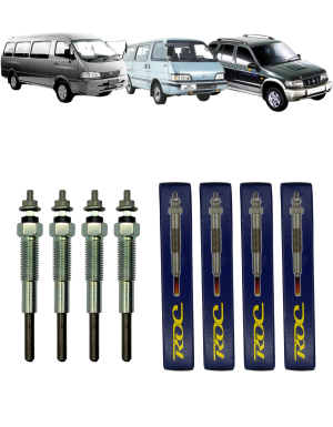 Kit 4 Velas Aquecedoras Topic Besta Sportage 2.2 2.7