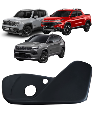 Acabamento Esquerdo Banco Fiat Toro Jeep Compass Renegade