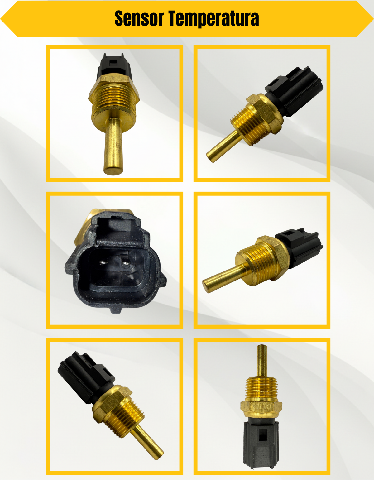 Sensor Temperatura L200 Triton 3.2 Pajero TR4 2.0 16V 24796 - Imagem 6